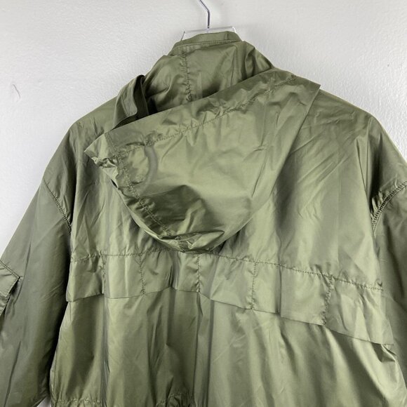 WEEKDAY | Florian Wind Parka Dark Khaki Large NWT - Picture 9 of 16